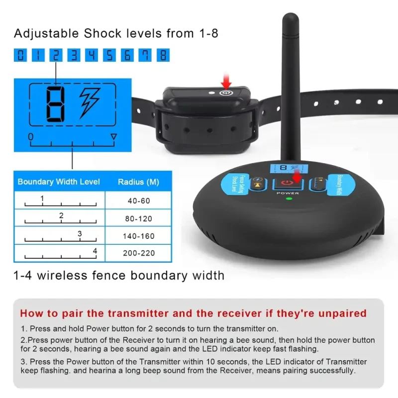 Wireless Dog Fence | WF135V - Image 5