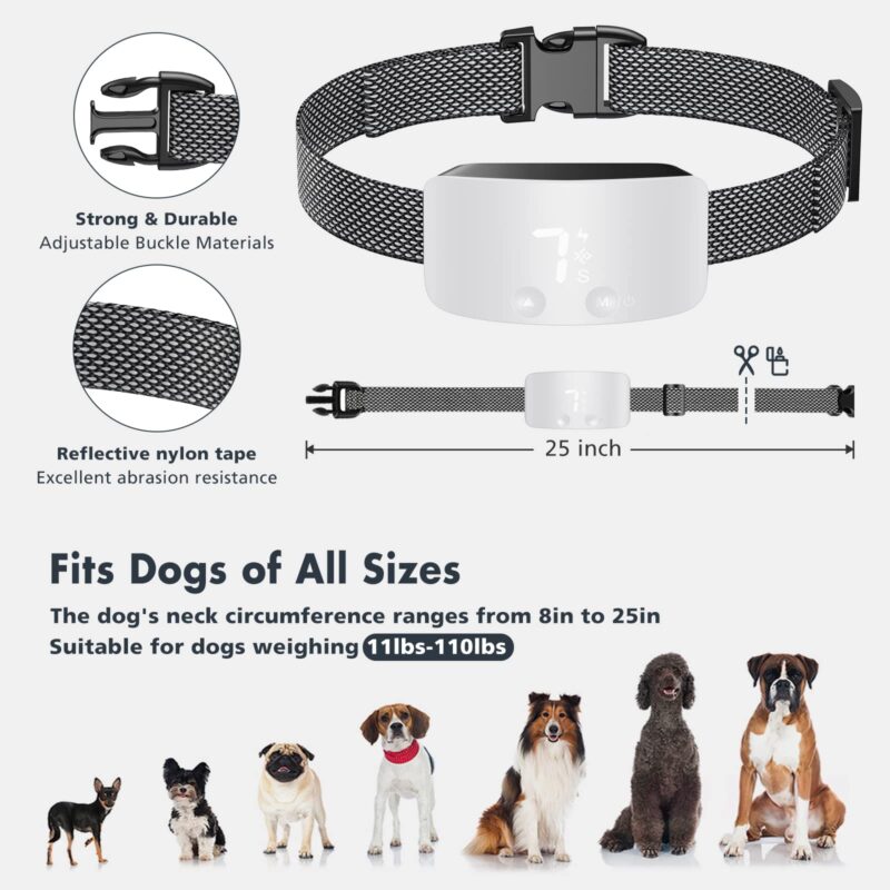 Smart Bark Collar for Large Dogs | WB001 - Image 4