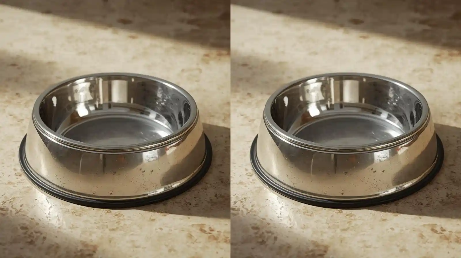 disadvantages stainless steel dog bowls feature