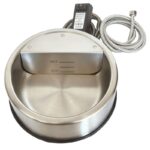 Wooftrainer Heated Automatic Water Bowl — Auto-Refill & 24V Safe